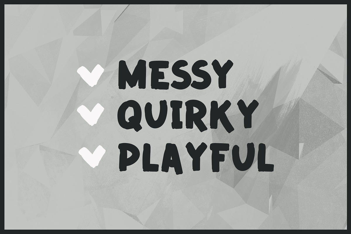 Ronaldo - Quirky & Playful Typeface, a Sans Serif Font by HipFonts (Photo 3 of 8)