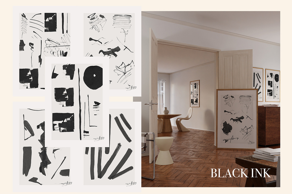 The Modern Gallery | Abstract Ink, an Illustration by ana & yvy (Photo 18 of 31)
