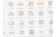 100 Cleaning Story Highlight Covers, a Social Media Template by PatternLab. (Thumbnail 8 of 9)