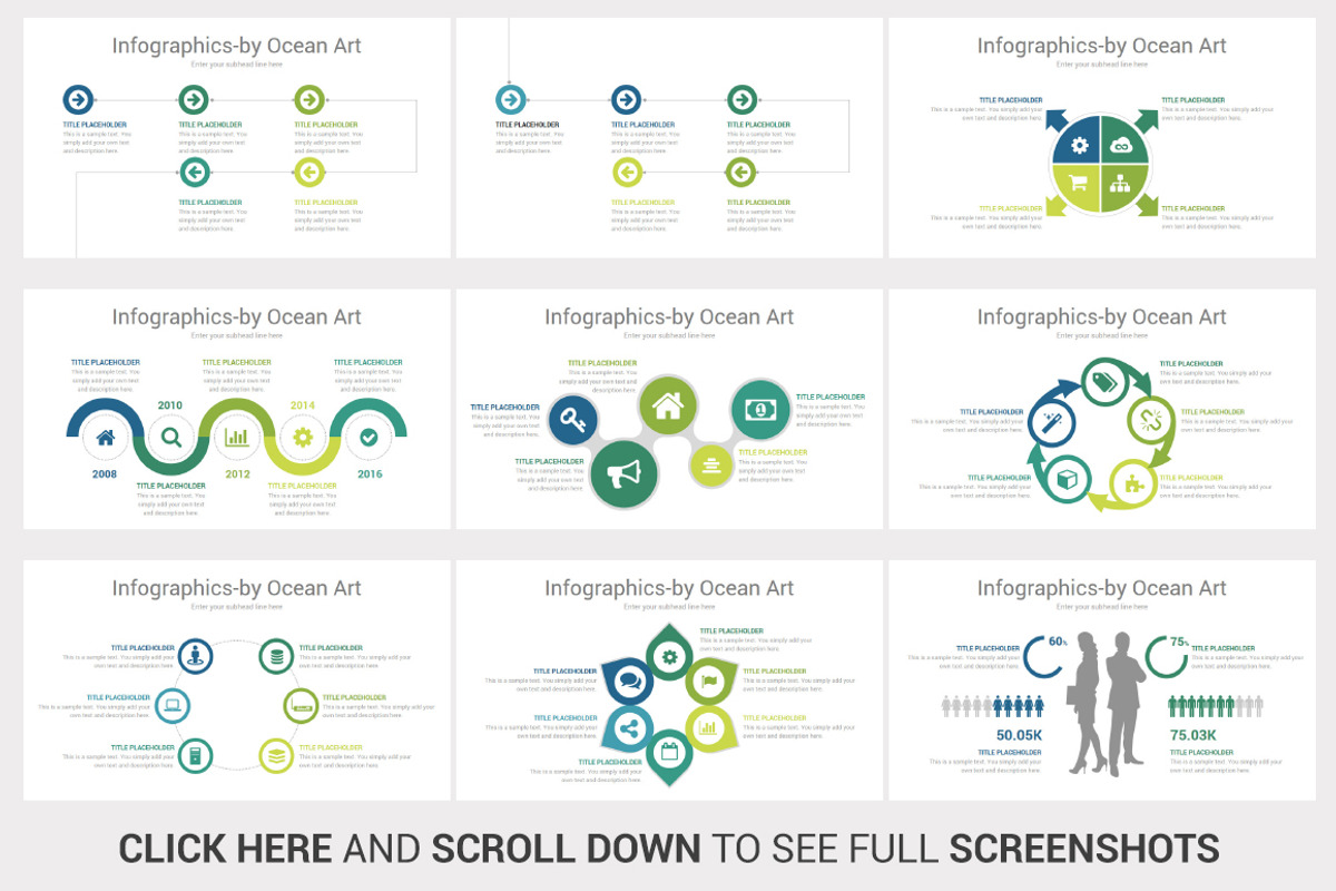 60% OFF - Infographics PowerPoint, a Presentation Template by OceanArt (Photo 41 of 55)