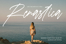Renastica Modern Script Font