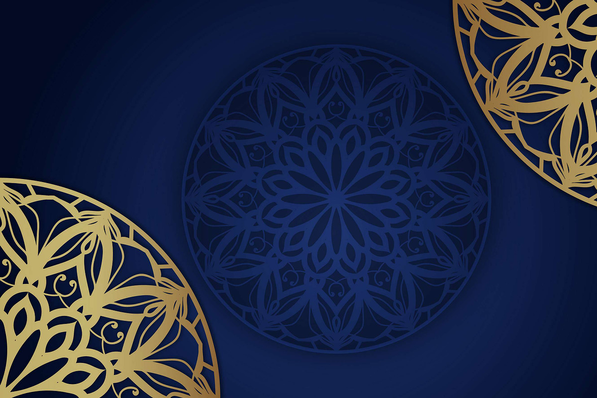 560+ Mandala Design Mega Collection, a Decorative Illustration by NJ Himel (Photo 17 of 289)