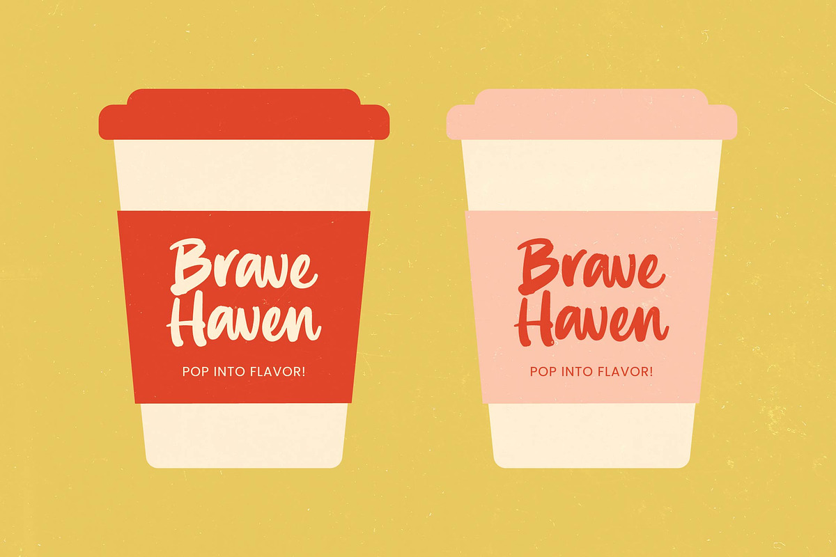 Bemhila Bold Brush Font, a Script Font by Letterena Studios Script (Photo 10 of 15)