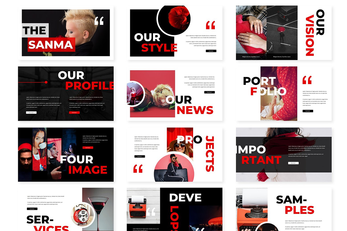 Sanma - Google Slides Template, a Presentation Template by AQR Studio (Photo 2 of 4)