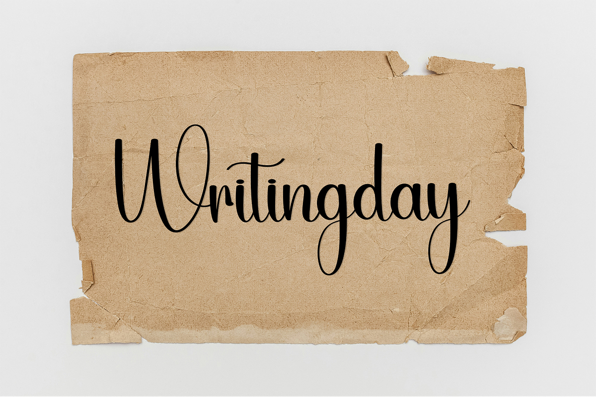 Handmade Calligraphy, a Handwritten Font by FreshTypeINK (Photo 2 of 8)