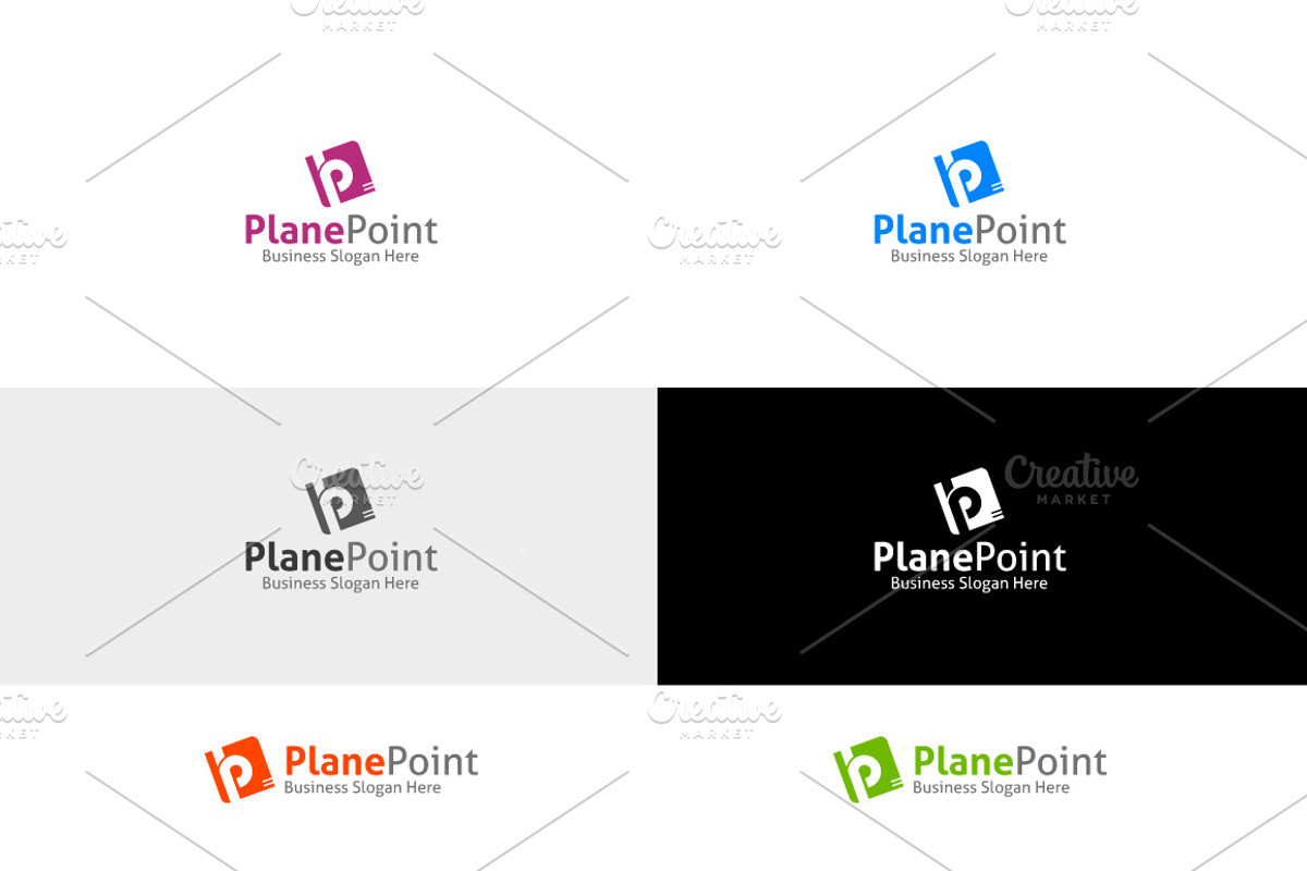 Plane Point Style Logo, a Branding & Logo Template by BdThemes