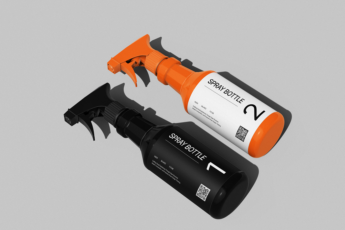 Spray Bottle Mockup, a Packaging Mockup by Brand Earth (Photo 4 of 4)