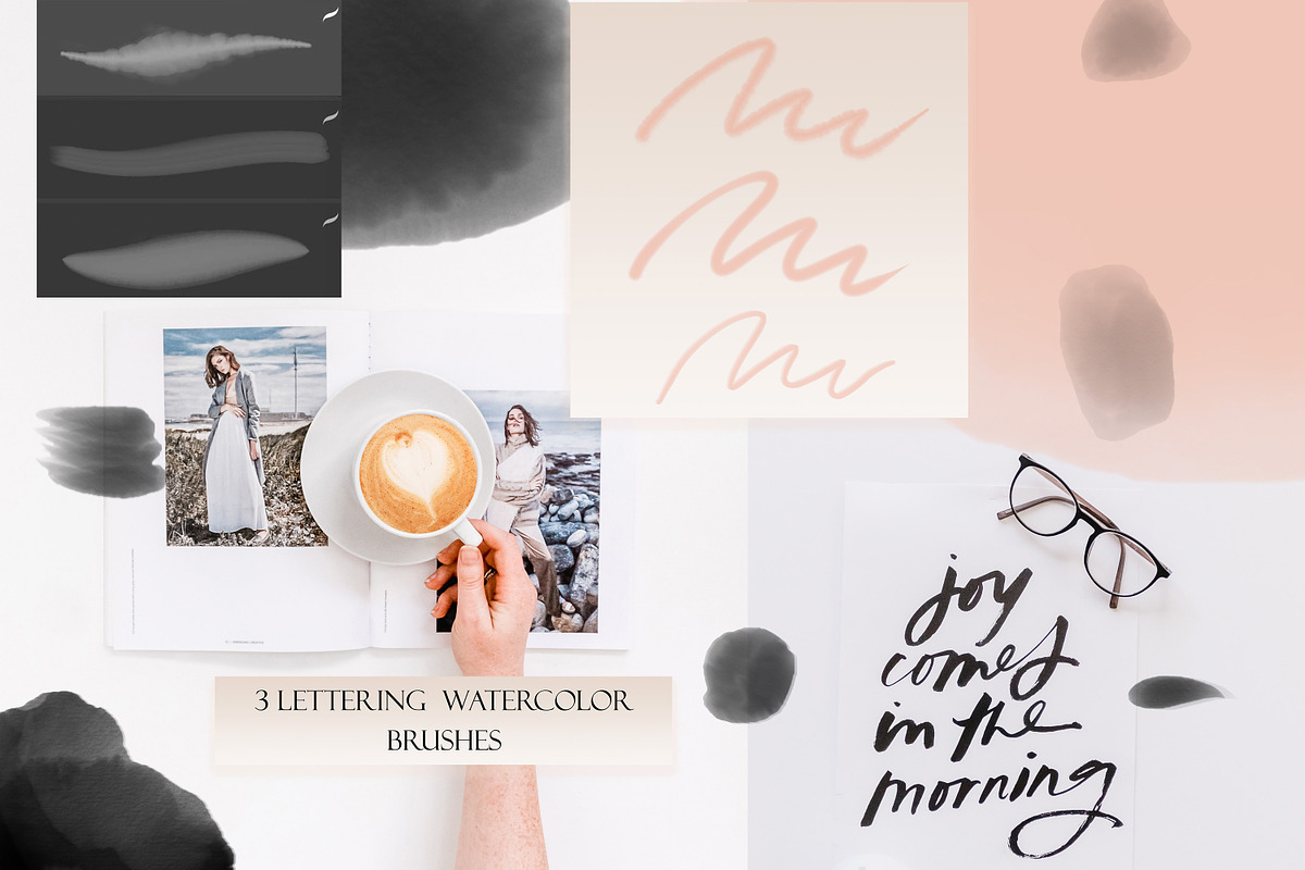 Delicate Watercolor Procreate Set, a Brush Add-On by Liquid Amethyst Art (Photo 6 of 7)