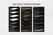 Procreate - Stipple Brushes, a Brush Add-On by Born to Love (Thumbnail 2 of 4)