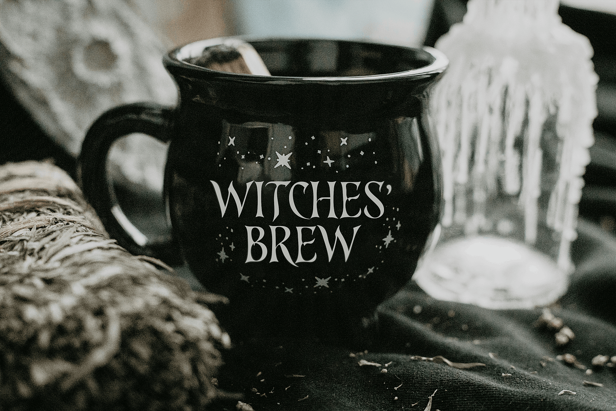 The Ninth Coven - Witchy Gothic Font, a Serif Font by gafaroff studio (Photo 6 of 8)