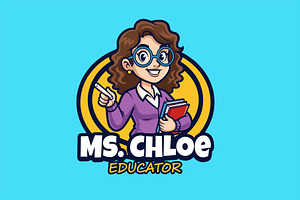 Ms. Chloe Academy, an Education Illustration by Izdihaar_Studio