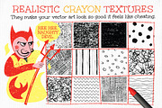 Wax Crayon Textures and Patterns, a Texture Graphic by Wingsart Studio (Thumbnail 6 of 8)