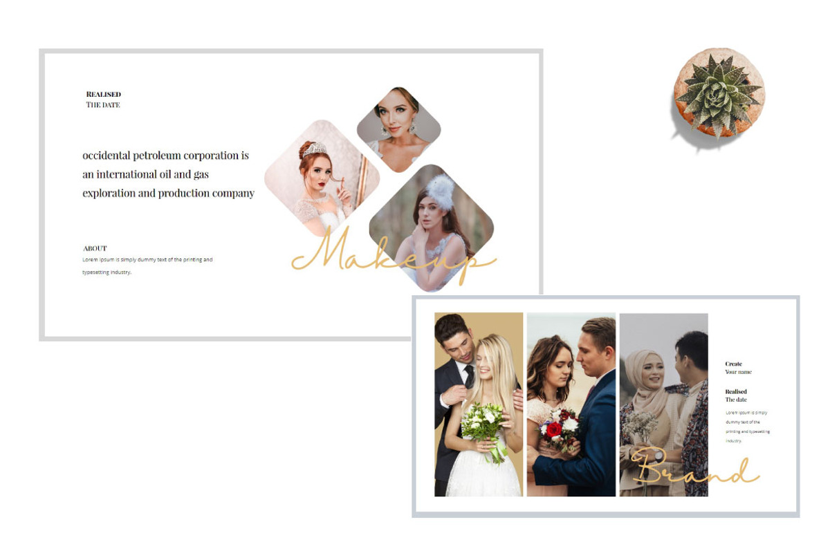 Wedding Ceremony Planner Powerpoint, a Presentation Template by Putra Khan (Photo 8 of 15)