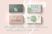 Succulents-single species package, a Work Illustration by watercolorwild.graphics (Thumbnail 5 of 8)