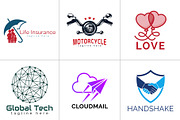 800+ Professional Logos Bundle, a Branding & Logo Template by Design Forest (Thumbnail 43 of 48)