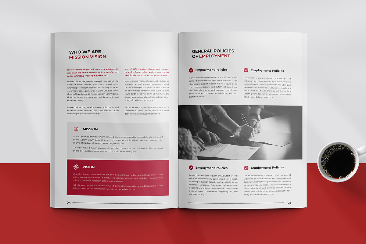 HR / Employee Handbook Template