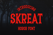 Skreat, a Serif Font by lelevien (Thumbnail 1 of 6)