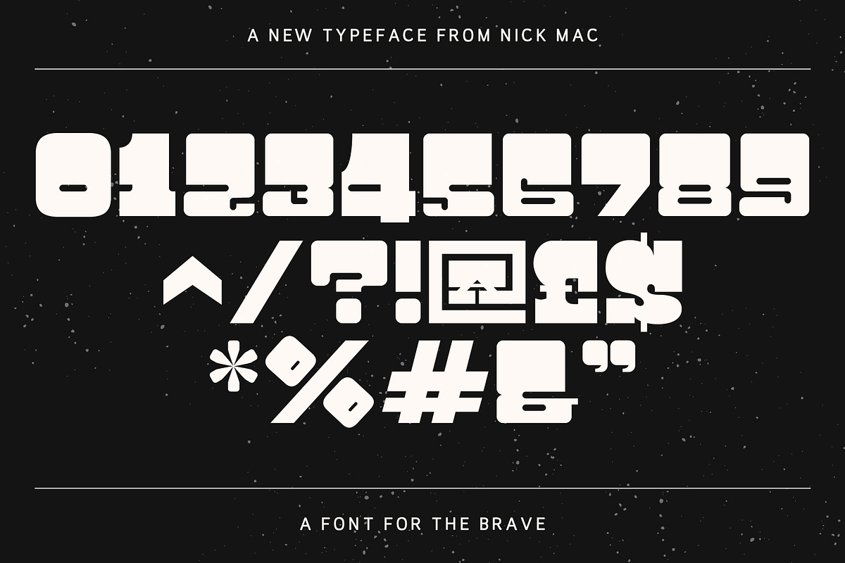 Badmoon Slab - A Space Western font, a Slab Serif Font by Nick Mac (Photo 8 of 8)