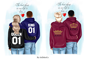 Couple Clipart, Valentine Clipart