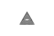 Minimalist Creative Triangle Logo, a Branding & Logo Template by Luxury Logos (Thumbnail 3 of 4)