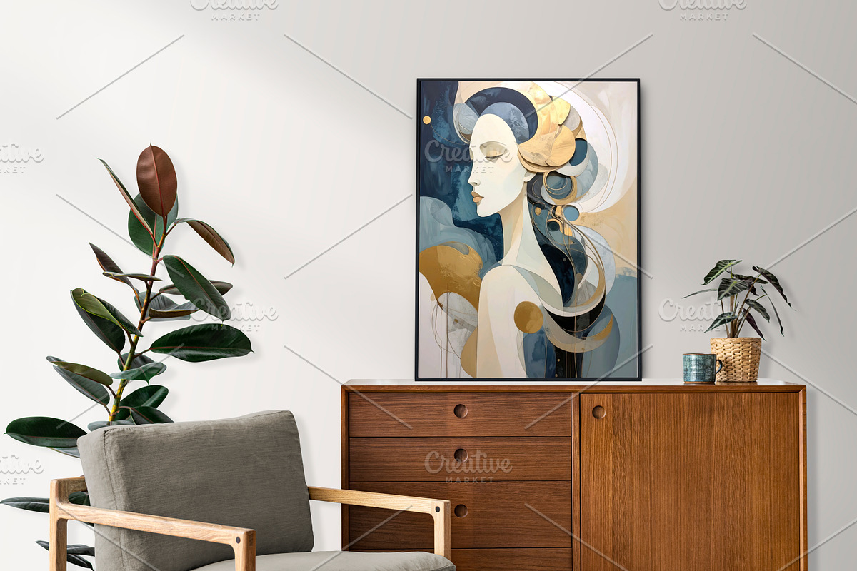 Scandinavian Wall Art Set–4 Premium, a Decorative Illustration by Print Haven (Photo 5 of 5)