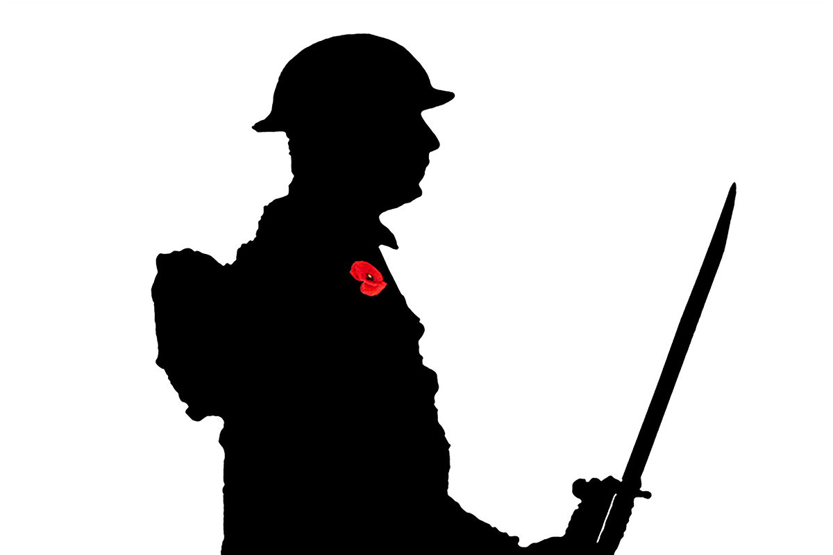 A Soldier, an Illustration by Shoey Photography
