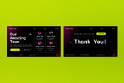 Black Pink Business Proposal PPT, a Presentation Template by graphicook (Thumbnail 4 of 4)