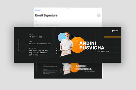 Email Signature Template, an Email Template by Neermana