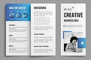 Tri Fold Business Brochure Layout, a Brochure Template by MightyDesign (Thumbnail 2 of 7)