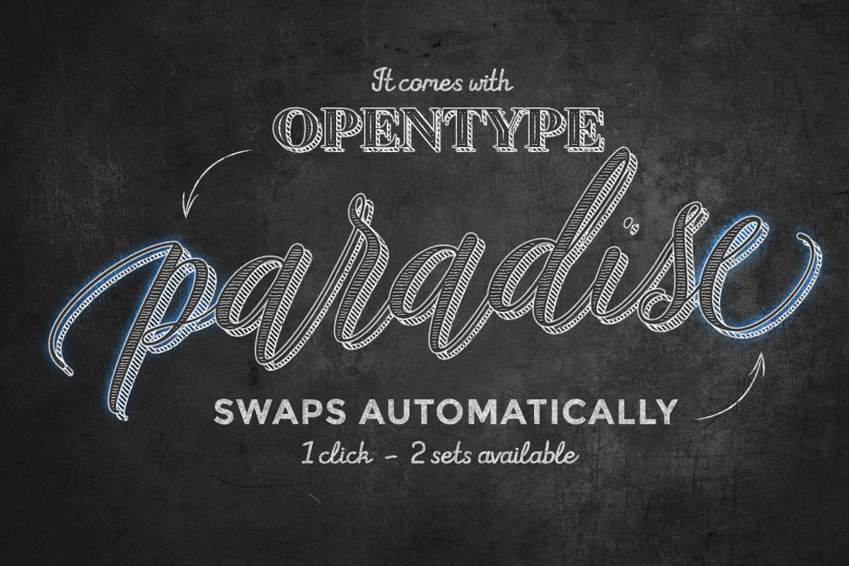 Amelia Script - Fine version, a Script Font by Blessed Print (Photo 12 of 18)