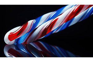 cane red white blue stripes ai, a Background Photo by pikepicture
