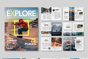 Travel Magazine Template, a Magazine Template by BrandPacks (Thumbnail 7 of 7)