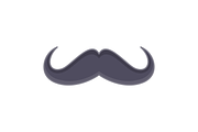 Mustache Vector Icon, an Icon by Pexelpy (Thumbnail 2 of 2)