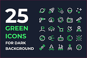 Space icons, an Outline Icon by Ruslan Babkin (Thumbnail 10 of 11)