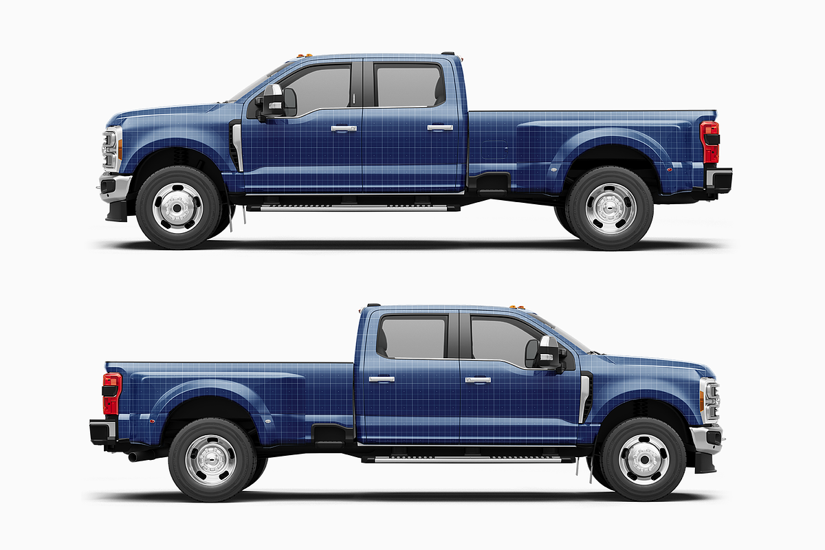 Pickup Truck Mockup 15, a Product Mockup by Mockupix (Photo 9 of 12)