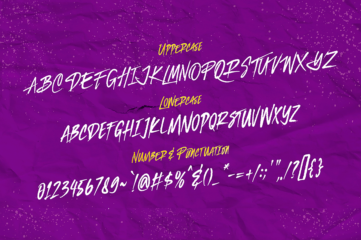 Linkbrush – A Street Brush Font, a Script Font by overlaytemplates (Photo 4 of 5)