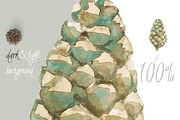 0101 Winter White, a Work Illustration by watercolorwild.graphics (Thumbnail 7 of 10)