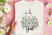 Happy Easter Y'all Png, an Illustration by DreamArtGraphic (Thumbnail 3 of 4)