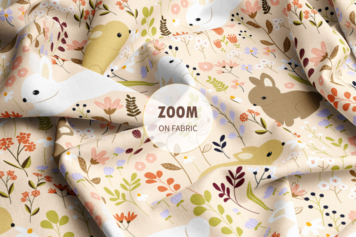 Animals in The Garden Patterns, a Pattern Graphic by DrawStudio1988 (Photo 7 of 9)