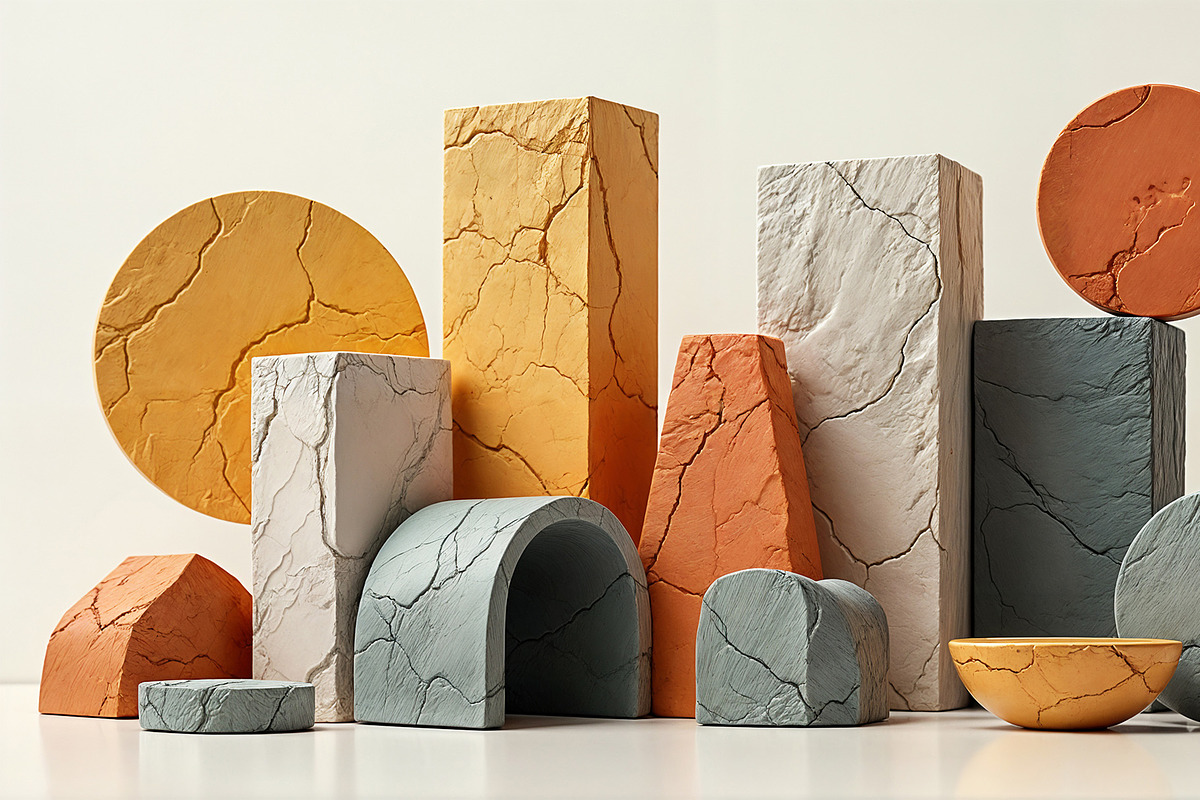 Abstract Geometric 3D Shapes, an Object Illustration by StockVerse Creative (Photo 2 of 7)