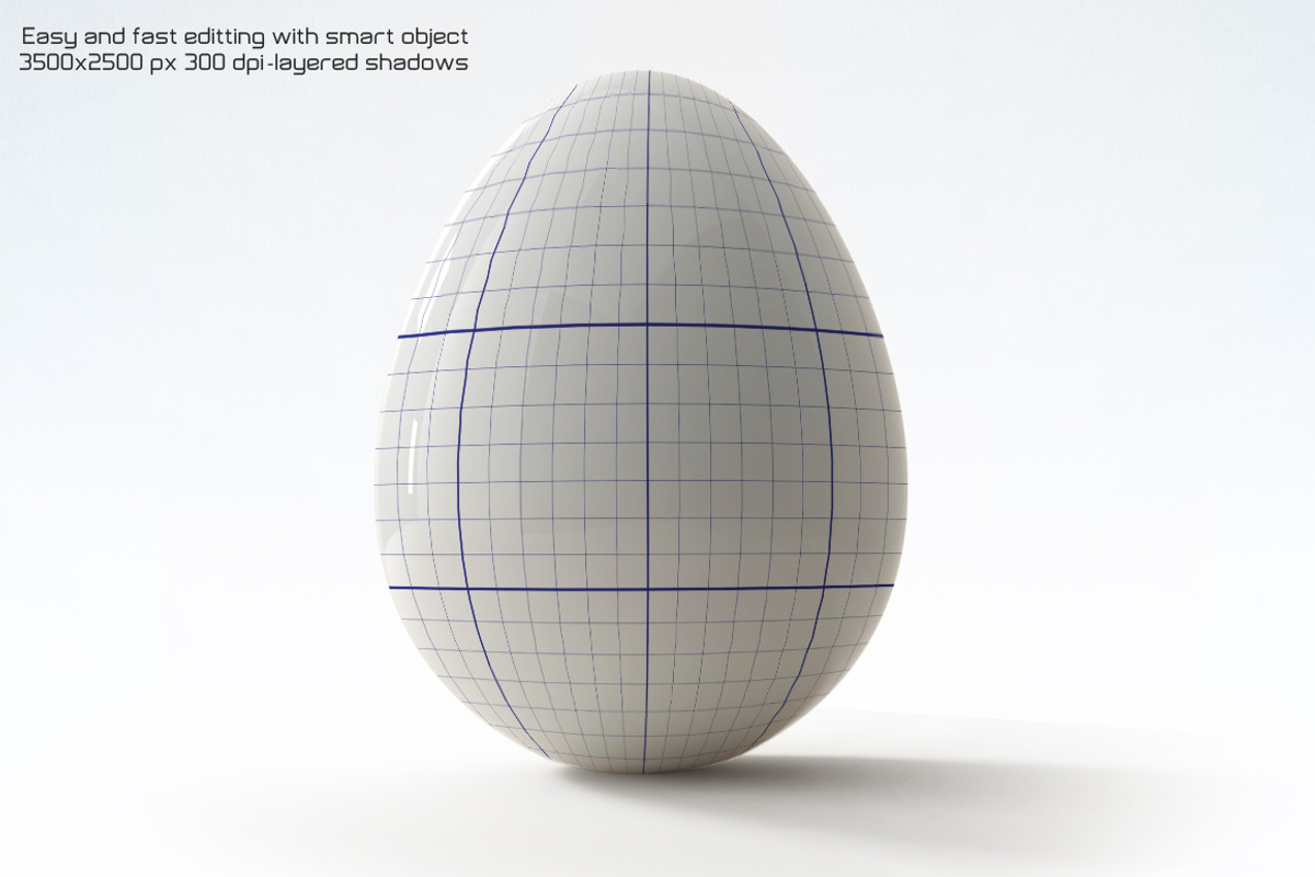 Easter Eggs Mock-up, a Mockup by akropol (Photo 4 of 5)