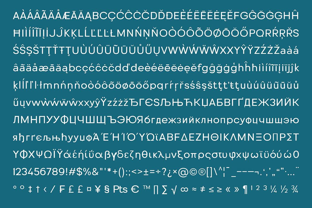 Nuvica, a Sans Serif Font by din-studio.com (Photo 7 of 15)