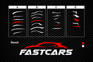 Car Line Shapes for Logos, a Shape Add-On by Akdesain