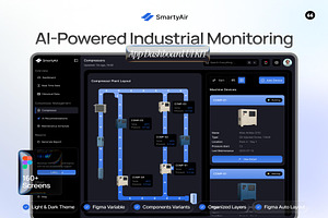 Smarty Air Dashboard, an UI Kit Template by Creative Perspective