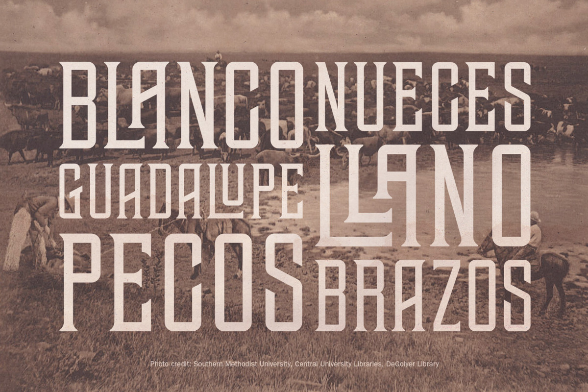 TEHAUS Typeface preview 2