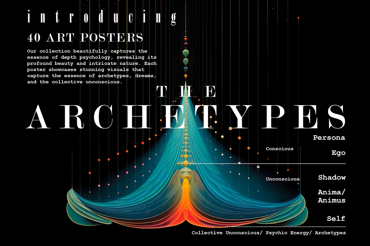 The Depth Psychology Art Posters, an Object Graphic by Struvictory.art (Photo 2 of 8)