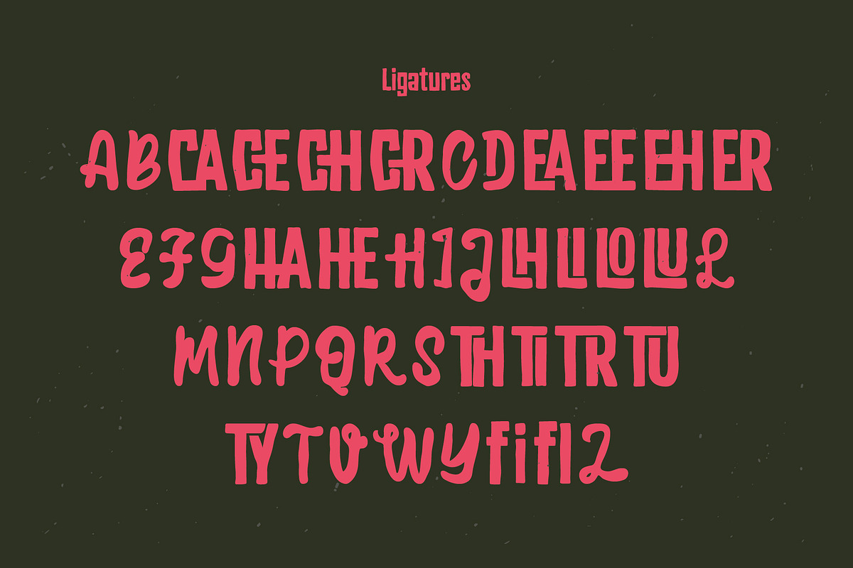 MIRATY - Handdrawn condensed font, a Sans Serif Font by Blazing Sun Creative (Photo 6 of 9)
