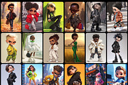3604 ChatGPT Chibi Fashion Styles, a Person Illustration by Sevenstyles (Thumbnail 4 of 6)