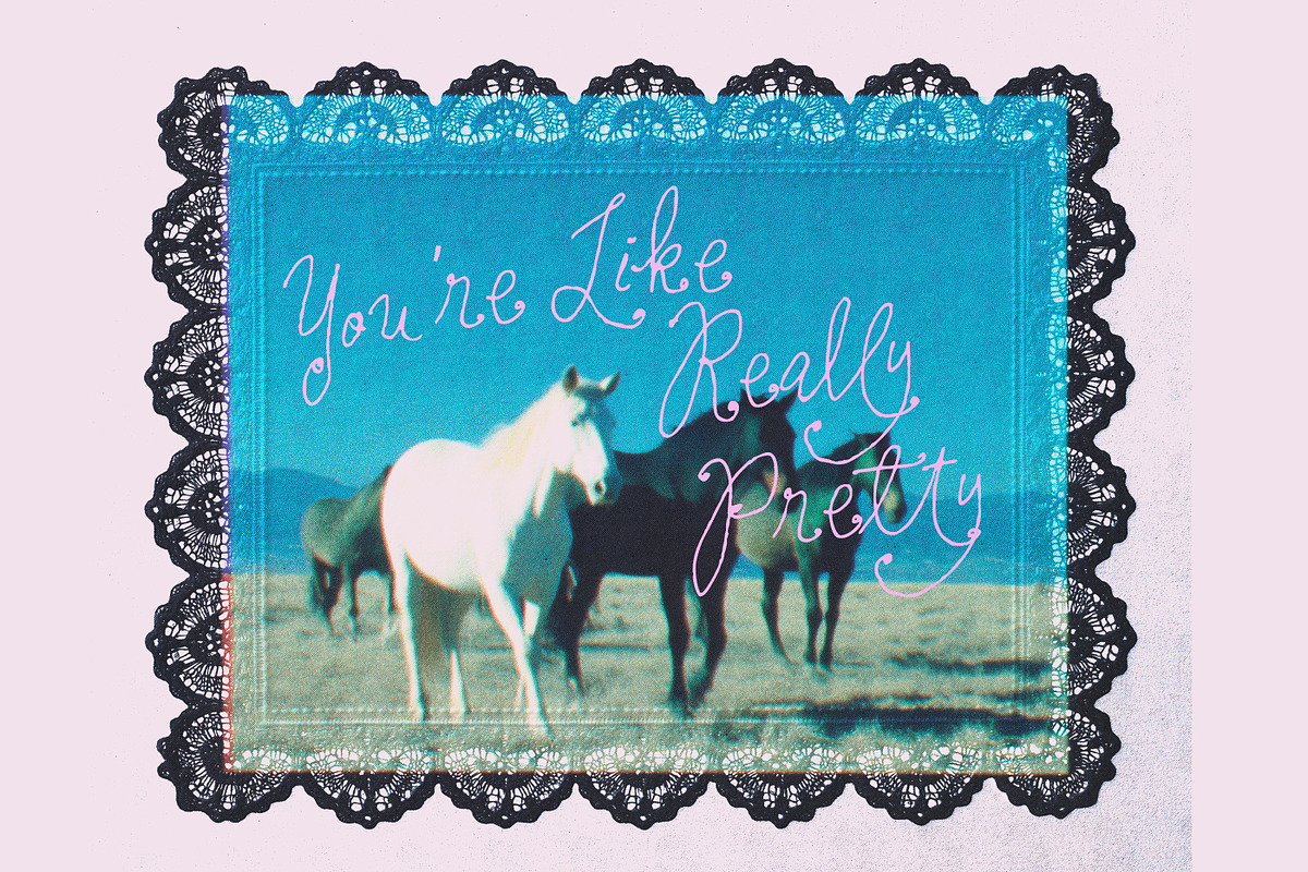Sugar Pie Honey Curly Font, a Handwritten Font by Nicky Laatz (Photo 11 of 12)