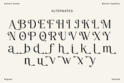 Belune, a Serif Font by Zaloma Studio (Thumbnail 15 of 16)